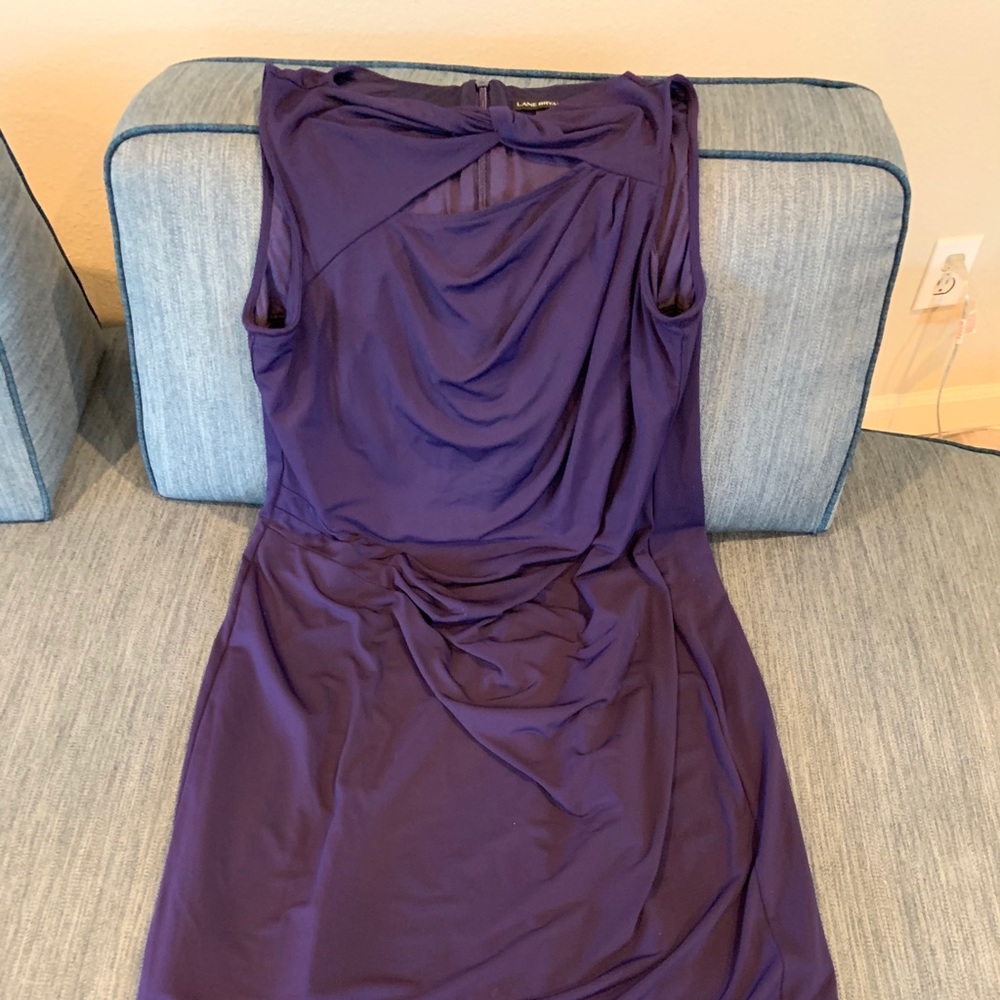 Lane Bryant purple suit dress